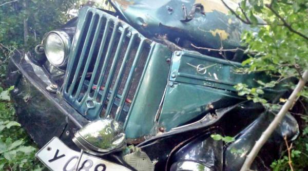 Джип с туристами упал в овраг под Геленджиком